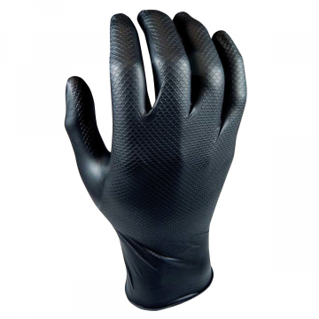 Oxxa X-Grippaz Pro Melkers-/wegwerphandschoenen| 50 stuks | zwart