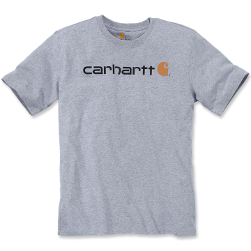 Carhartt T-shirt 103361 | met borstlogo | lichtgrijs