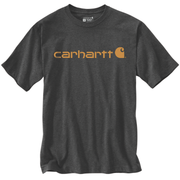 Carhartt T-shirt 103361 | met borstlogo | grijs