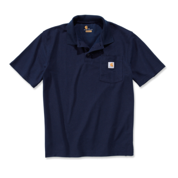 Carhartt Poloshirt K570 | met borstzakje | navy