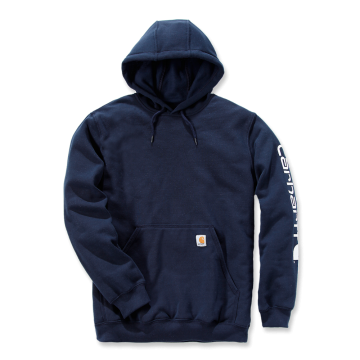 Carhartt Sweater K288 | capuchon & mouwlogo | navy