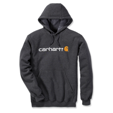 Carhartt Sweater 100074 | capuchon & borstlogo | grijs