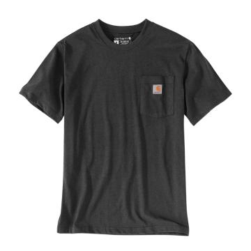 Carhartt T-shirt 103296 | met borstzakje | grijs