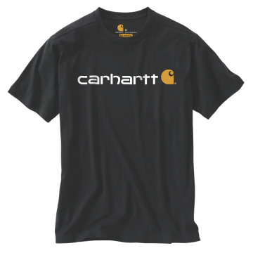 Carhartt T-shirt 103361 | met borstlogo | zwart 