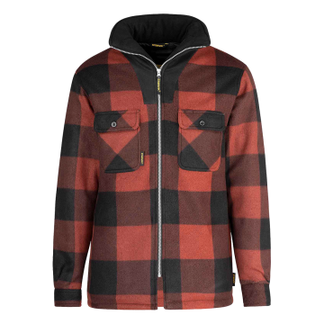 Storvik Houthakkersjas Stanley | fleece | rood 