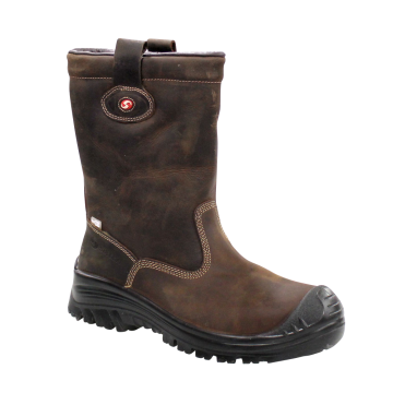 Sixton Werklaarzen Montana 23 | S3 | wol | waterdicht| bruin