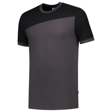 Tricorp T-Shirt | 102006 | Donkergrijs-Zwart bi-color Naden