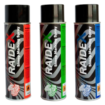 RAIDEX Veemerkspray schaap | 500 ml | diverse kleuren