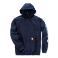 Carhartt Sweater K288 | capuchon & mouwlogo | navy