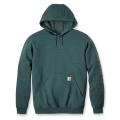 Carhartt Sweater K288 | capuchon & mouwlogo | groen