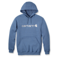 Carhartt Sweater 100074 | capuchon & borstlogo | blauw