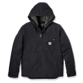 Carhartt Werkjas 104392 | gevoerd | zwart 